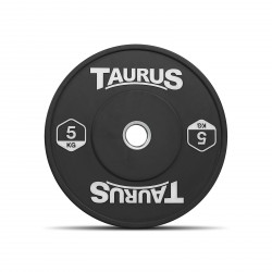 Taurus Black Olympic Rubber Bumper Weight Plates