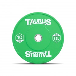 Taurus Coloured Olympic Rubber Bumper Weight Plates