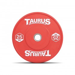 Taurus Coloured Olympic Rubber Bumper Weight Plates