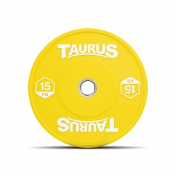 Taurus Coloured Olympic Rubber Bumper Weight Plates