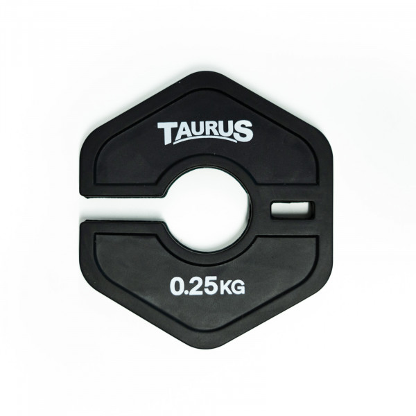 Product image - Taurus Micro Flex Plates - 0.25kg - Black