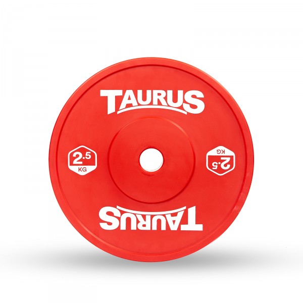 Taurus Technique Bumper Weight 2.5kg Plate Full view