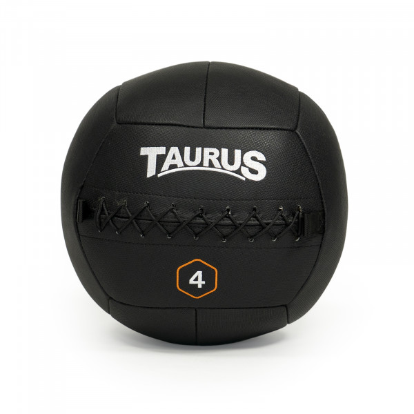 Front view of the 4kg Taurus wall ball