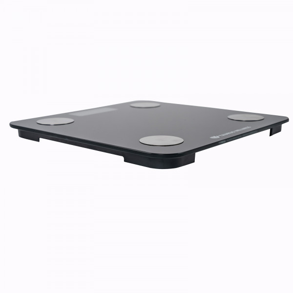 Closeup view of the Taurus Wellness Body Composition Scale.