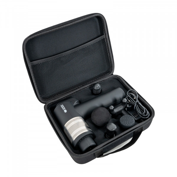 Product image of the Taurus Wellness Massage Gun - in case with all attachments