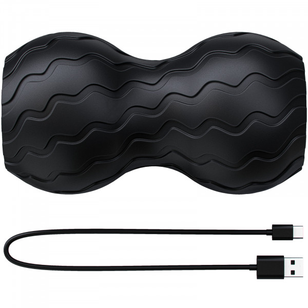 Theragun Wave Duo with USB-A to USB-C cable and protective carrying pouch (not pictured) included.