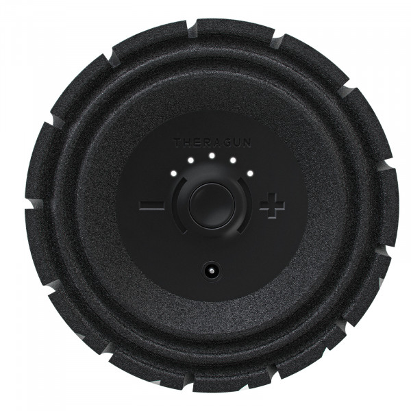 Front view of the Theragun Wave Roller.