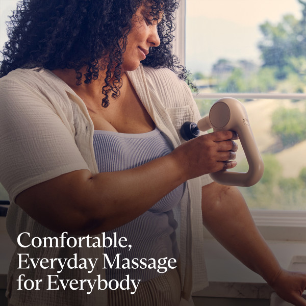 Infographic for the Theragun Relief uses.