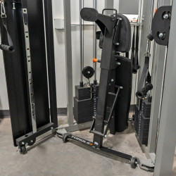 Torque F9 Bench - Product image - Stored in the Torque F9 Free-Standing Functional Trainer