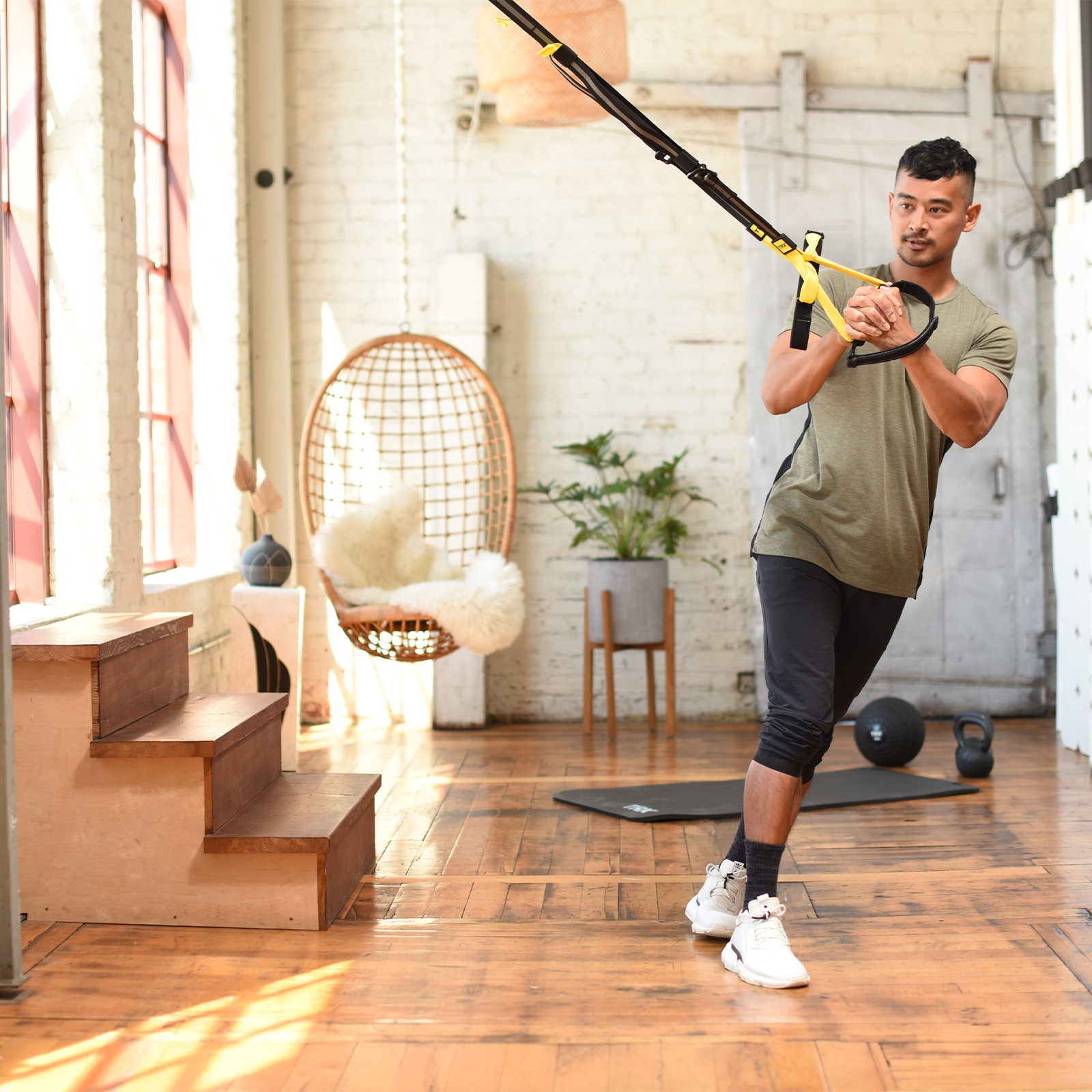 Home gym suspension trainer hotsell