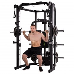 Tunturi SM80 Smith Machine - smith machine in use