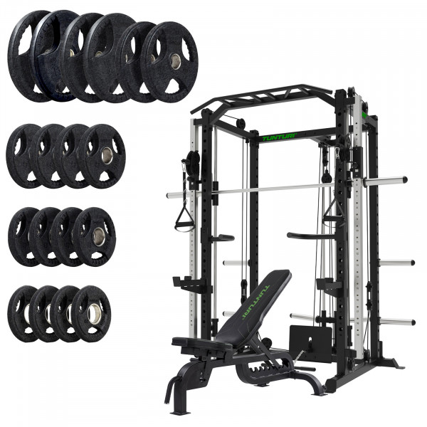 Tunturi SM90 + 125kg plates + UB90 Bench