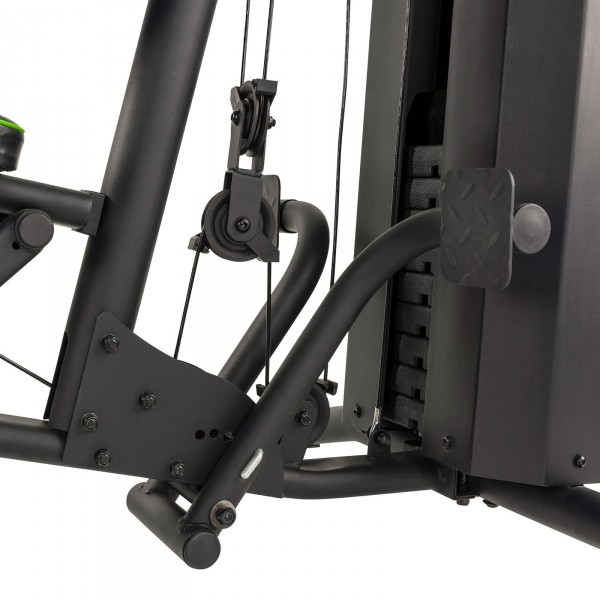 Close-up view of the Tunturi HG60's leg press.