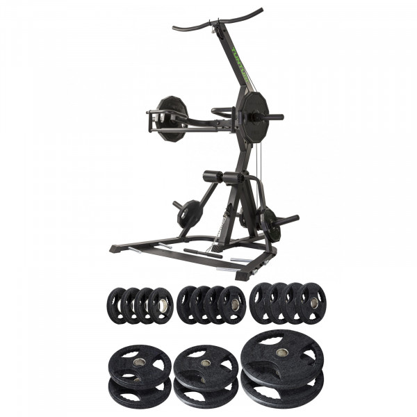 Tunturi WT85 + 115kg Cast Plates