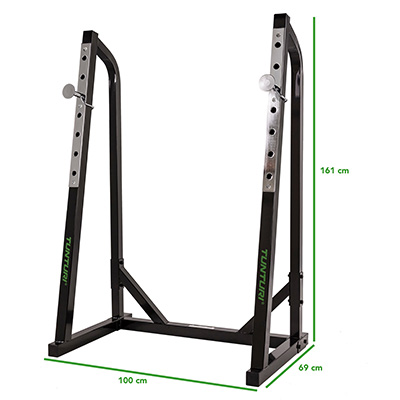 Tunturi WT40 Squat Rack - dimensions
