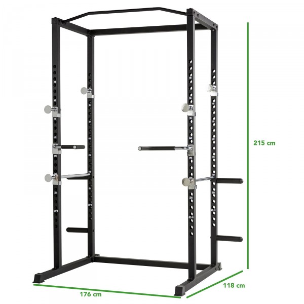 Tunturi WT60 Cross Fit Rack - product dimensions