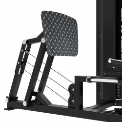 Close-up image of the Tunturi Platinum Seated Leg Press footpad