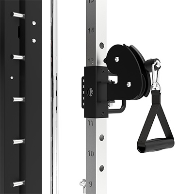 Close-up image of the Tunturi Platinum Full Smith/Functional Trainer pulley