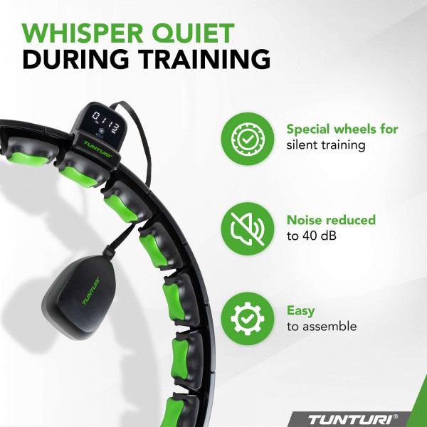 Tunturi Adjustable Hula Hoop - Smart - Noise
