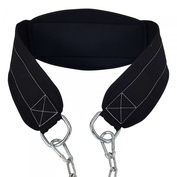 Tunturi EVA Lifting Belt - close up of strap