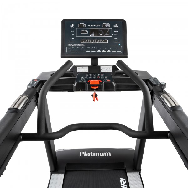 Tunturi Platinum Core Treadmill: power meets stability.