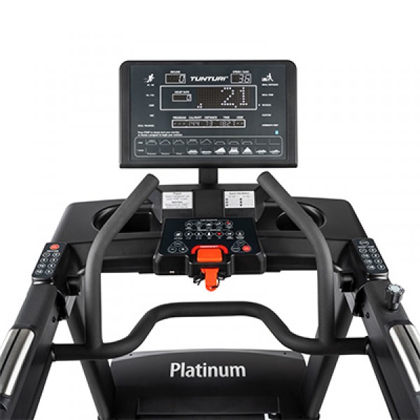 Robust motor powering on the Tunturi Platinum Core Treadmill.