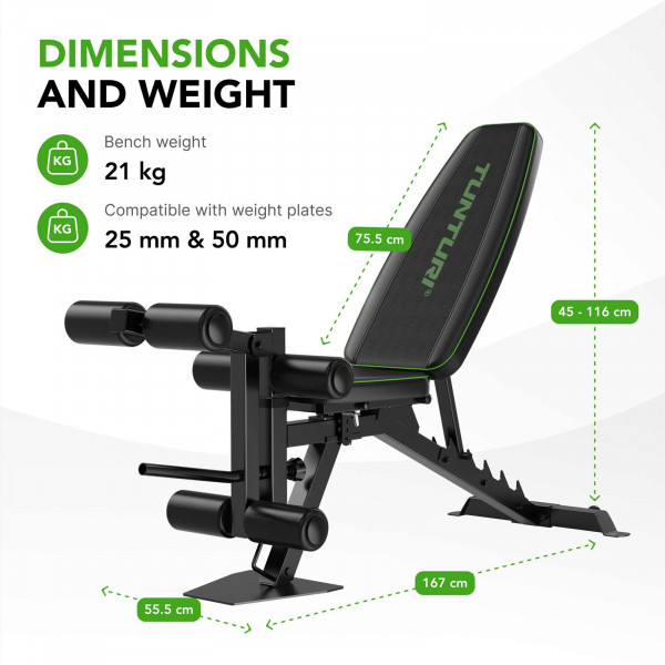 Tunturi UB60 Weight Bench