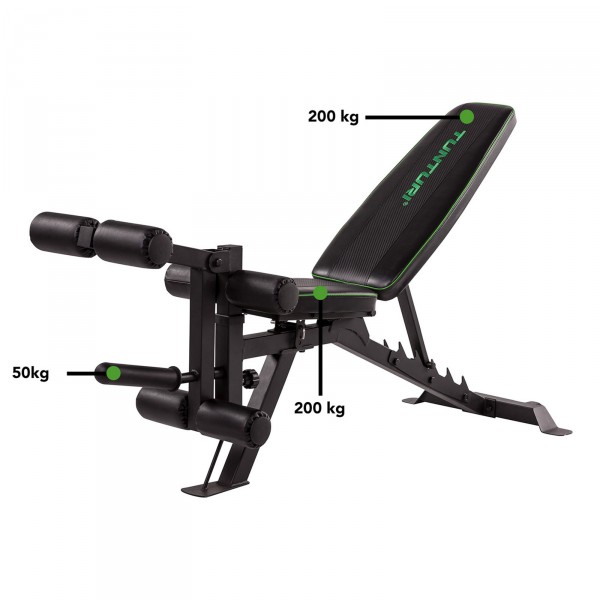Tunturi UB60 Weight Bench - weight capacity
