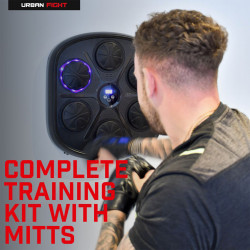 Urban Fight boxing machine complete training kit with mitts
