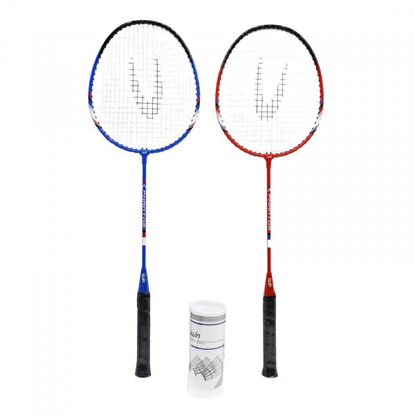 Included in the Uwin Phantom 2 Player Badminton Racket Set