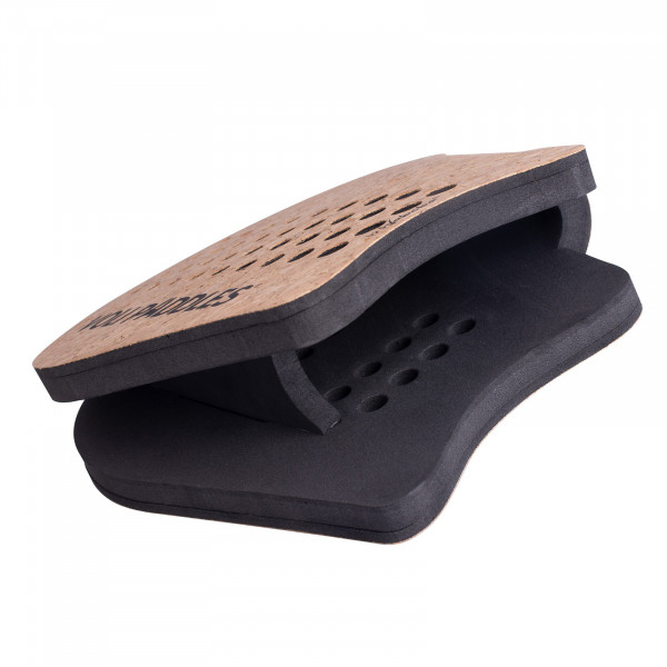 Side profile of stacked Waboba Voli paddles