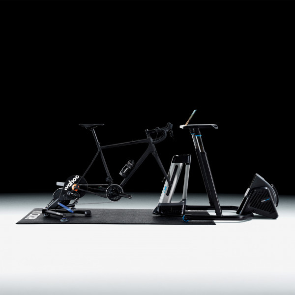 Wahoo KICKR V6 Smart Trainer with Zwift Cog & Click in a complete indoor cycling setup