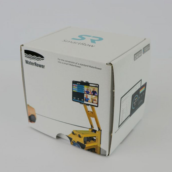 Retail packaging of the WaterRower SmartRow upgrade kit