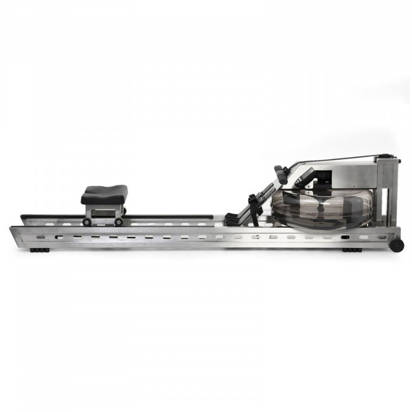 Left-side view of the WaterRower S1 LoRise Rowing Machine