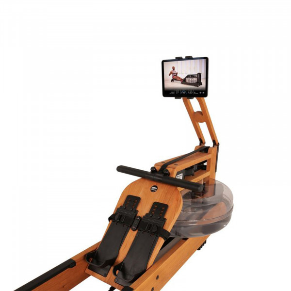 WaterRower Performance Ergometer Rowing Machine (Cherry) - console close-up