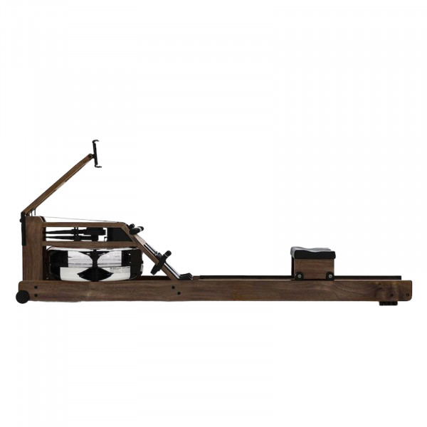 Left-side view of the WaterRower Performance Rowing Machine - Walnut