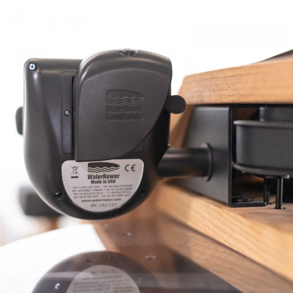 WaterRower Connected Experience Bundle - Medium - WaterRower Bluetooth ComModule in use during a workout