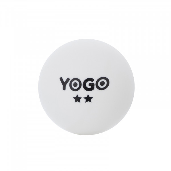 Front view of the Yogo Training Table Tennis ball.
