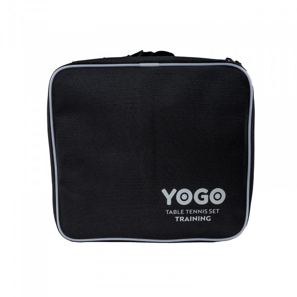 Top view of the bag from the Yogo Fun Training Tennis Bat Set.